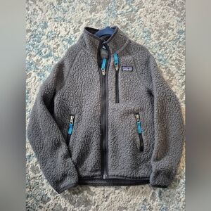 Patagonia Kids XS Gray Fleece Jacket